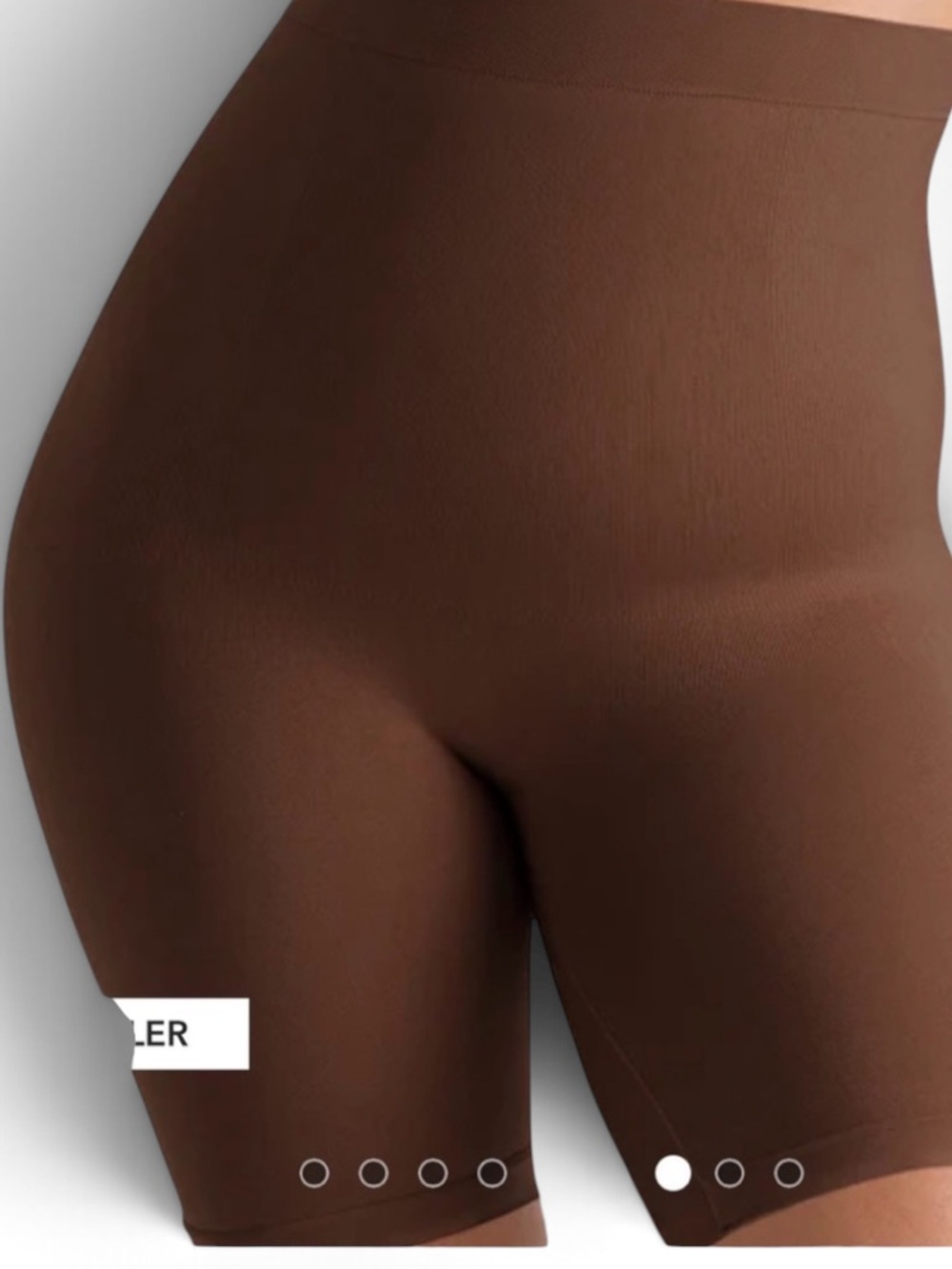 Empetua by Shapermint High-Waisted Shaper Shorts Chocolate Brown NWT 4X
